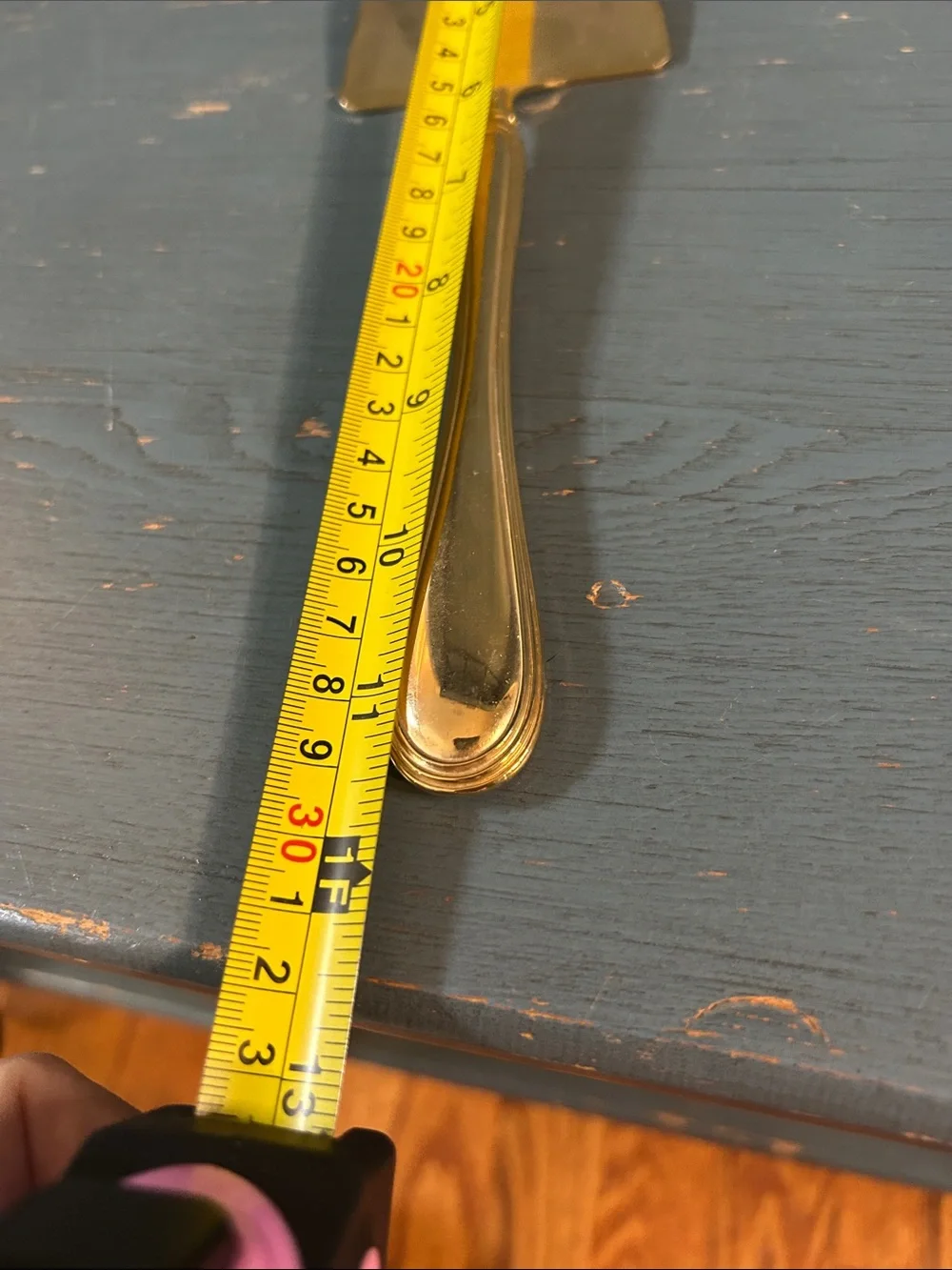 Vintage Clarendon Gold Plated Cake Server - Elegant & Classic